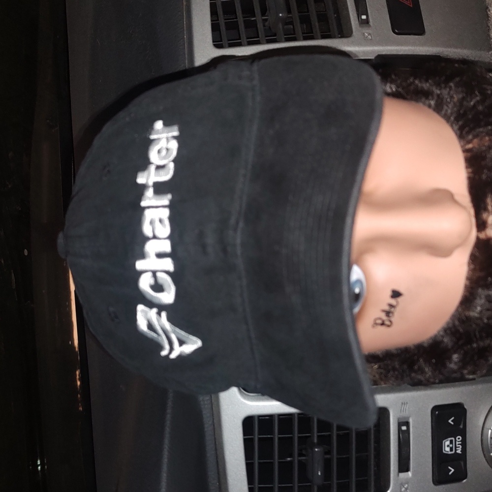 Vtg Roush Racing NASCAR #60 Craig Biffle Charter Embroidered Strapback Hat Cap